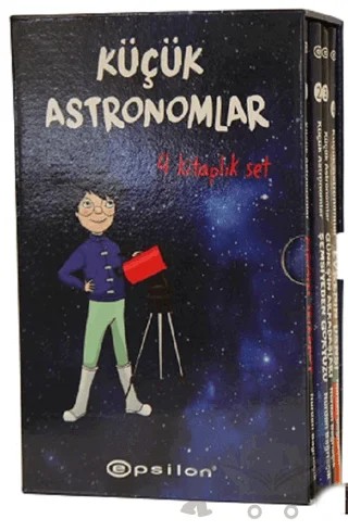Küçük Astronomlar Serisi (4 Kitaplık Set) – Nurdan Bağrıaçık – Epsilon Yayınevi kitap kapağı