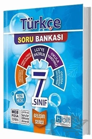 7. Sınıf Türkçe Soru Bankası – Kolektif – Bulut Eğitim ve Kültür Yayınları kitap kapağı