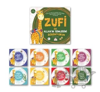 Zufi ile Allah'ın İsimlerini Öğreniyorum (8 Kitap) – Ömer Faruk Paksu – Nesil Çocuk Yayınları kitap kapağı