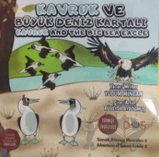 Kavruk ve Büyük Deniz Kartalı – Yudum Mingan – Düş Kurguları Çocuk kitap kapağı