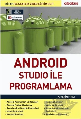 Android Studio ile Programlama – A. Kerim Fırat – Abaküs Kitap kitap kapağı