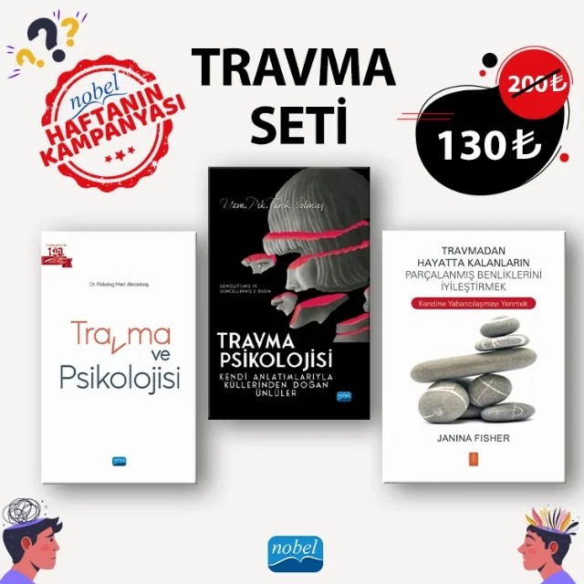 TRAVMA SETİ – Tarık Solmuş, Mert Akcanbaş, Janina Fisher – Haftanın Kampanyası kitap kapağı