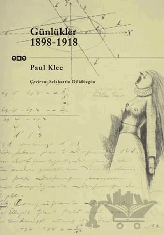 Günlükler 1898 - 1918 – Paul Klee – Yapı Kredi Yayınları kitap kapağı