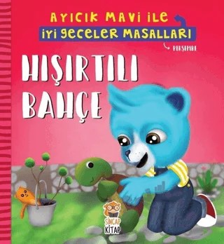 Hışırtılı Bahçe - Ayıcık Mavi İle İyi Geceler Masalları – Melek Dinçer – Sincap Kitap kitap kapağı