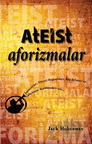 Ateist Aforizmalar – Jack Huberman – Maya Kitap kitap kapağı