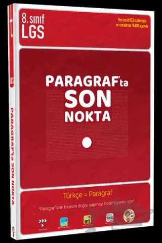 8. Sınıf LGS Paragrafta Son Nokta Soru Bankası – Kolektif – Tonguç Akademi kitap kapağı
