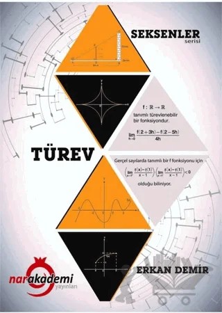 Türev - Seksenler Serisi – Erkan Demir – Nar Akademi Yayınları kitap kapağı
