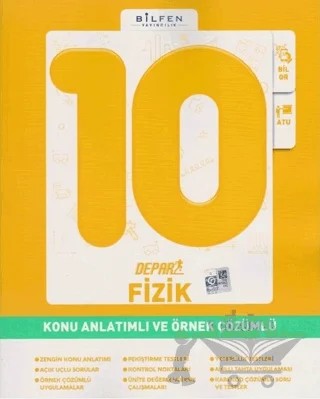 10. Sınıf Fizik Depar Konu Anlatımlı ve Örnek Çözümlü – Kolektif – Bilfen Yayıncılık kitap kapağı