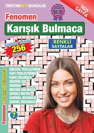 Fenomen Karışık Bulmaca 7 – Kolektif – Maxi Yayıncılık kitap kapağı