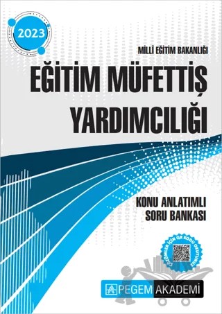 2023 Milli Eğitim Bakanlığı Eğitim Müfettiş Yardımcılığı Konu Anlatımlı Soru Bankası – Kolektif – Pegem Akademi Yayıncılık kitap kapağı