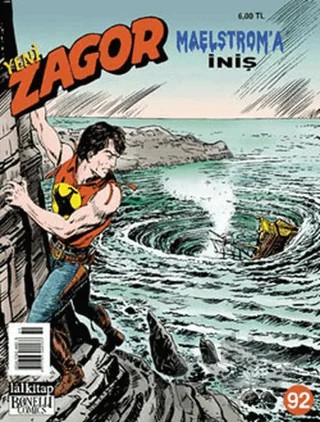 Yeni Zagor Sayı: 92 Maelstrom’a İniş – Lal Kitap kitap kapağı