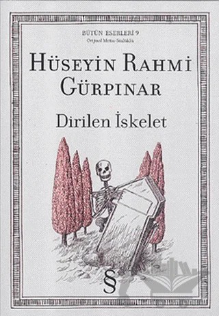 Dirilen İskelet – Hüseyin Rahmi Gürpınar – Everest Yayınları kitap kapağı