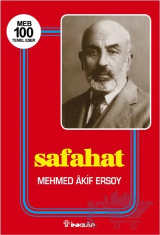 Safahat – Mehmed Akif Ersoy – İnkılap Kitabevi kitap kapağı