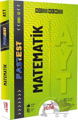 AYT Fastest Matematik Konu Anlatımlı Soru Bankası – Kolektif – Ritmik Yayınları kitap kapağı