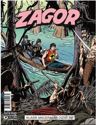 Zagor Klasik Maceralar Cilt 142 – Mirko Perniola, Jacopo Rauch – Lal Kitap kitap kapağı