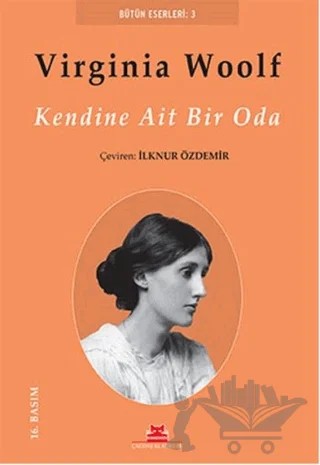 Kendine Ait Bir Oda – Virginia Woolf – Kırmızı Kedi Yayınevi kitap kapağı