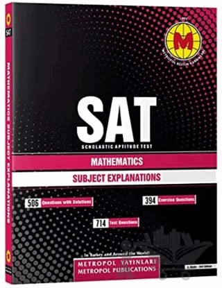 SAT Mathematics Subject Explanations – Kolektif – Metropol Yayınları kitap kapağı