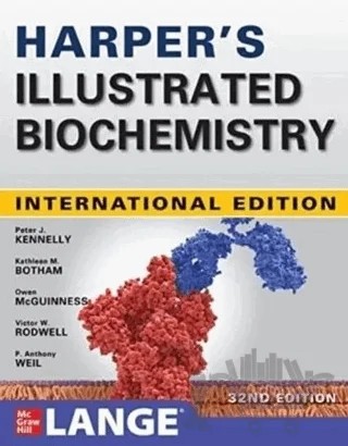 Harper`s Illustrated Biochemistry, 32nd Edition – Kolektif – McGraw Hill kitap kapağı