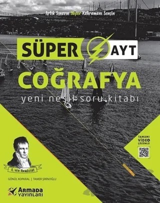 Armada YKS AYT Coğrafya Süper Soru Kitabı Yeni Nesil – Kolektif – Armada Yayınları kitap kapağı