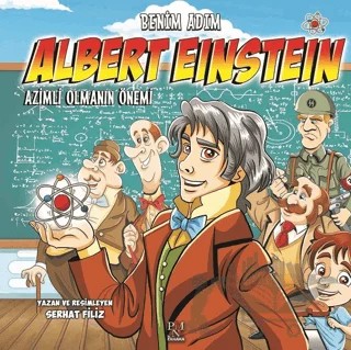Benim Adım - Albert Einstein – Serhat Filiz – Panama Yayıncılık kitap kapağı
