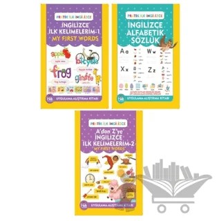 İngilizce Sözlük ve Kelimeler Seti (3 Kitap Takım) – Kolektif – Halk Kitabevi kitap kapağı