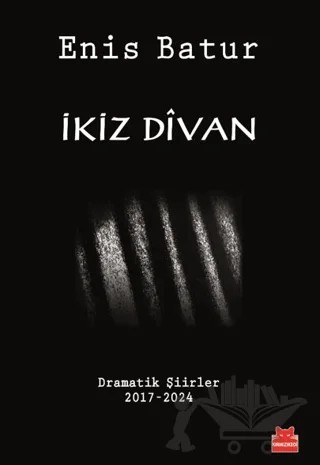 İkiz Divan – Enis Batur – Kırmızı Kedi Yayınevi kitap kapağı