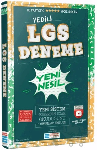 8. Sınıf Yeni Nesil LGS Yedili Deneme – Kolektif – Evrensel İletişim Yayınları kitap kapağı