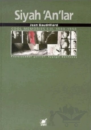 Siyah Anlar 1-2 1980-1990 – Jean Baudrillard – Ayrıntı Yayınları kitap kapağı