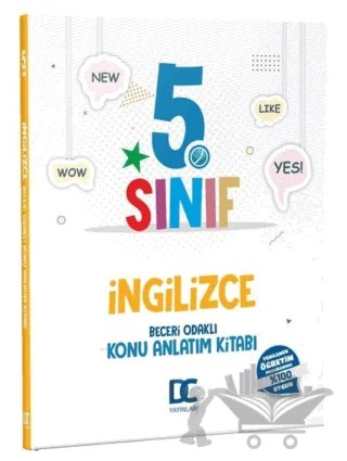 5. Sınıf İngilizce Beceri Odaklı Konu Anlatım Kitabı – Kolektif – ​Doğru Cevap Yayınları kitap kapağı