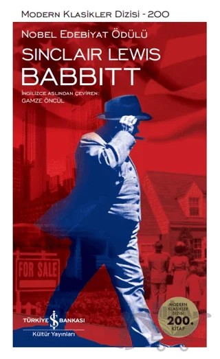Babbitt – Sinclair Lewis – İş Bankası Kültür Yayınları kitap kapağı