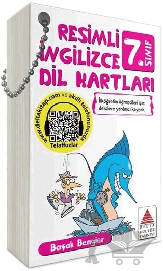 7. Sınıf Resimli İngilizce Dil Kartları – Başak Bengier – Delta Kültür Yayınevi kitap kapağı