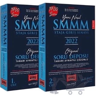 2022 SMMM Staja Giriş Sınavı Tamamı Ayrıntılı Çözümlü Orijinal Soru Deposu Seti - 2 Kitap Takım – Kolektif – Yargı Yayınevi kitap kapağı