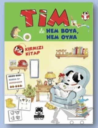 TİM ile Hem Boya Hem Oyna (Kırmızı Kitap) – Kolektif – Marsık Kitap kitap kapağı
