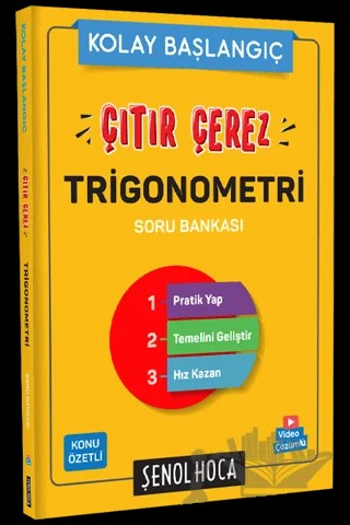 Çıtır Çerez Trigonometri – Kolektif – Şenol Hoca Yayınları kitap kapağı