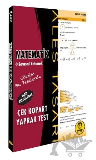 ALES Matematik Yaprak Test – Kolektif – Tasarı Eğitim Yayınları kitap kapağı