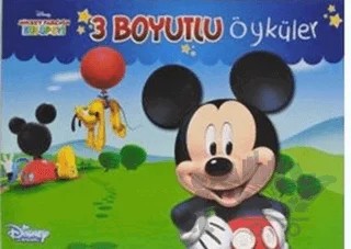 Disney Mickey Fare’nin Kulüp Evi - 3 Boyutlu Öyküler – Kolektif – Doğan Çocuk kitap kapağı