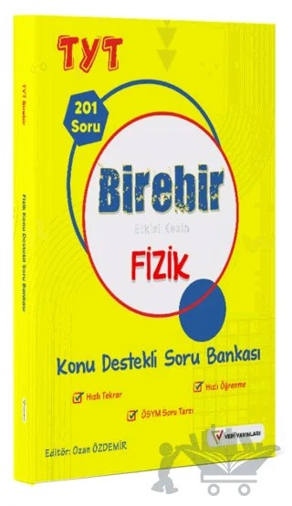 YKS TYT Birebir Etkisi Kesin Fizik Konu Destekli Soru Bankası – Kolektif – Veri Yayınları kitap kapağı