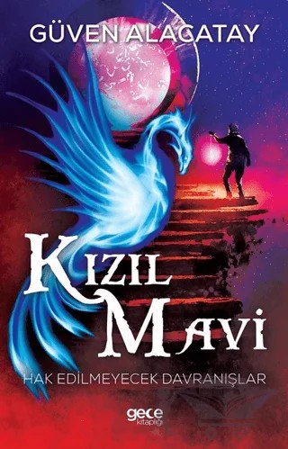 Kızıl Mavi – Güven Alacatay – Gece Kitaplığı kitap kapağı