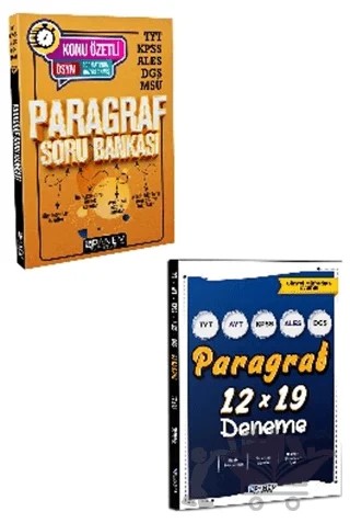 TYT KPSS ALES DGS MSÜ Paragraf Soru Bankası + Paragraf Deneme – Kolektif – Panem Yayınları kitap kapağı