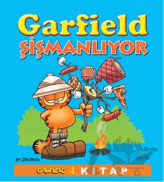 Garfield Şişmanlıyor - 4.Kitap – Jim Davis – Güloğlu Yayıncılık kitap kapağı