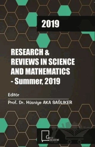 Research and Reviews In Science and Mathematics - Summer 2019 – Kolektif – Gece Akademi kitap kapağı