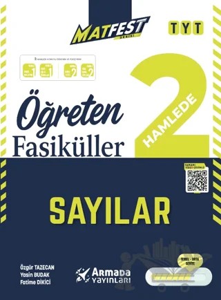 YKS TYT Matfest Öğreten Fasiküller - Sayılar – Özgür Tazecan, Yasin Budak, Fatime Dikici – Armada Yayınları kitap kapağı