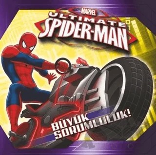 Marvel - Ultimate Spider-Man Büyük Sorumluluk! – Michael Siglain – Beta Kids kitap kapağı