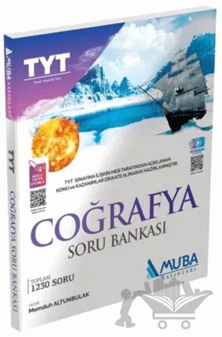 TYT-YKS Coğrafya Soru Bankası – Memduh Altunbulak – Muba Yayınları kitap kapağı