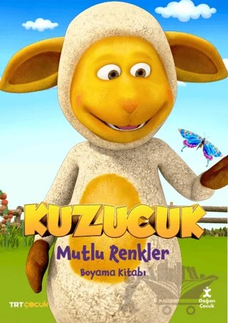 Kuzucuk: Mutlu Renkler - Boyama Kitabı – Kolektif – Doğan Çocuk kitap kapağı