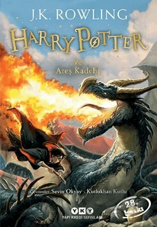 Harry Potter ve Ateş Kadehi - 4 – J. K. Rowling – Yapı Kredi Yayınları kitap kapağı