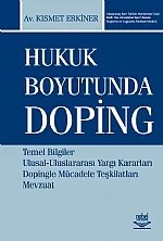 Hukuk Boyutunda Doping – Kısmet Erkiner – Nobel Yayın kitap kapağı