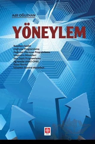 Yöneylem – Adil Oğuzhan – Ekin Basım Yayın kitap kapağı