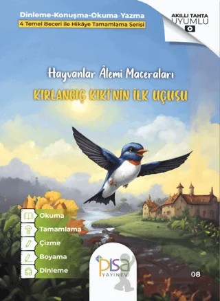 Kırlangıç Kiki’nin İlk Uçuşu – Kolektif – Pisa Yayınevi kitap kapağı