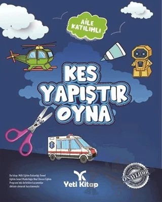 Kes Yapıştır Oyna 2 – Feyyaz Ulaş – Yeti Kitap kitap kapağı